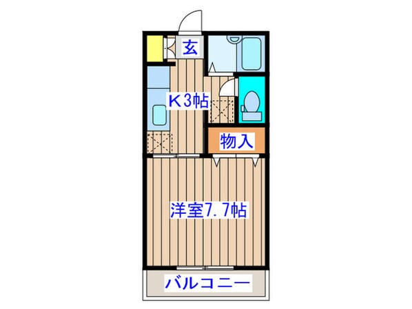 シャルマン・コ－トの物件間取画像